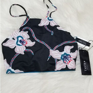 TAVIK Ryan Sport Swim Summer Pool Party Top Blossom XS